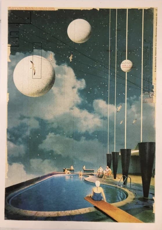 Celestial Swim by Maxine Gregson